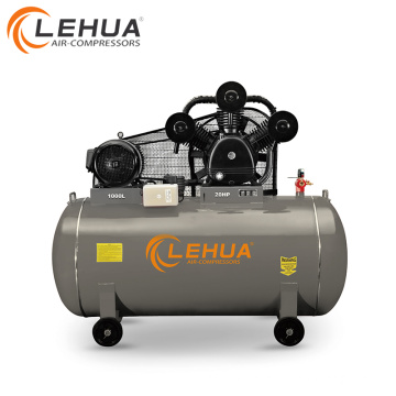 LeHua 500l 1000l portable tire air compressor with 15kw / 20hp